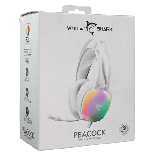 WS GH 2444 PEACOCK White, Headset slika 5