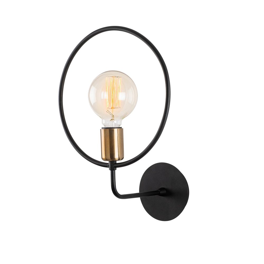 Circle - Crna Zidna Lampa 3260 slika 2