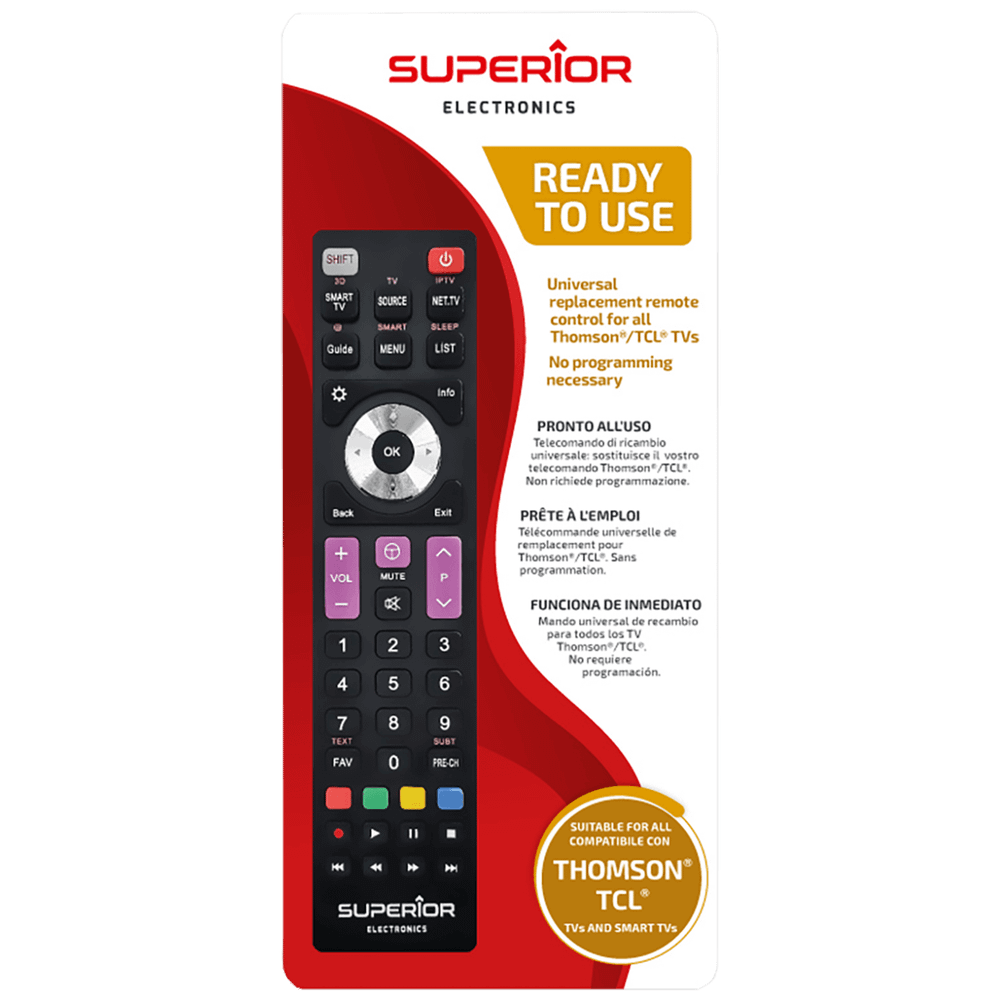 Superior Daljinski upravljač za Thomson i TCL TV prijemnike - RC THOMSON slika 2