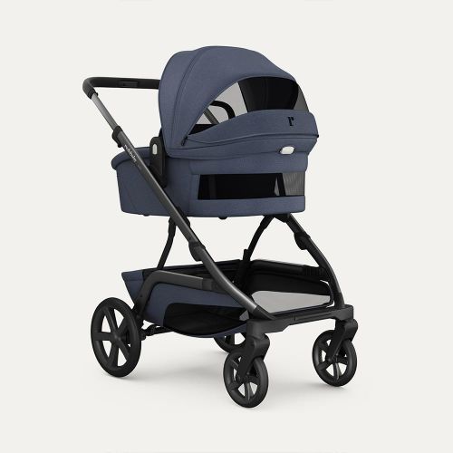 REDSBABY NUVO Single dječja kolica 2u1 Gun Metal, Blue Slate slika 10