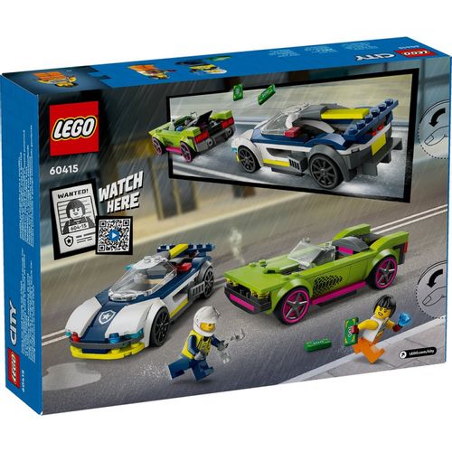 Lego City Police Police Car And Muscle Car Chase slika 2