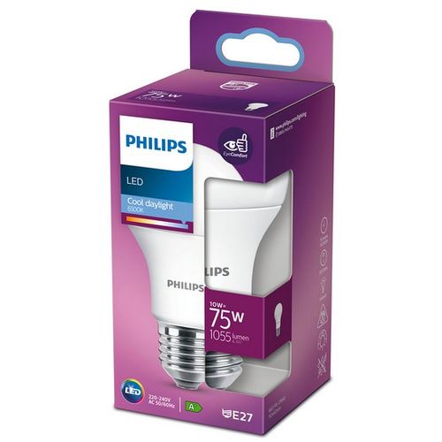 Philips PS757 LED SIJALICA 10W (75W) A60 E27 CDL 6500K FR ND 1PF/10 slika 1