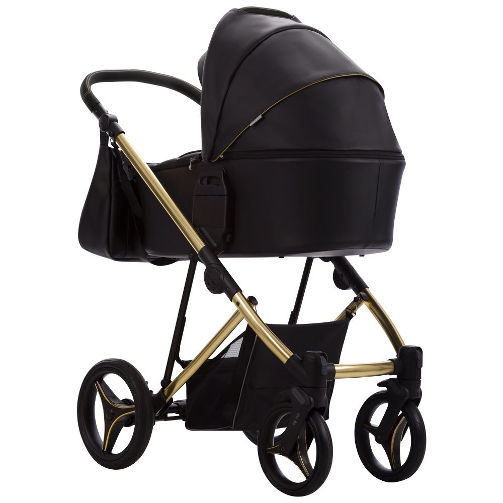 Bebetto Kolica Flavio Premium Class - Set 3u1 Gold 02 slika 5
