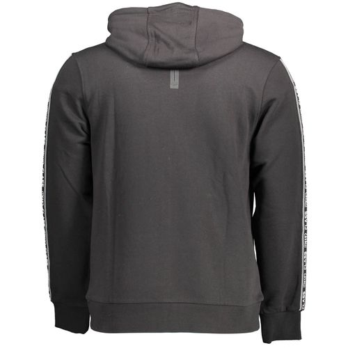 CAVALLI CLASS SWEATSHIRT WITH ZIP MAN BLACK slika 2