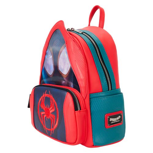 Loungefly Marvel Spider-Verse Miles Morales Hoodie backpack 26cm slika 3