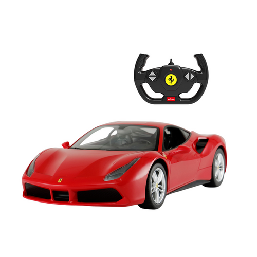 Licencirani auto na daljinsko upravljanje Rastar 1:14 Ferrari 488 GTB - crveni slika 2