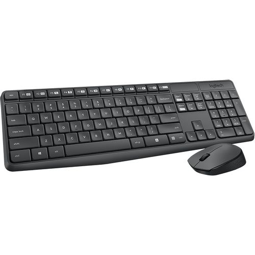 Logitech MK235 Wireless Desktop USB Gray US slika 1