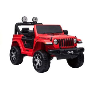 Licencirani Jeep Rubicon Wrangler 4x4 crveni - auto na akumulator