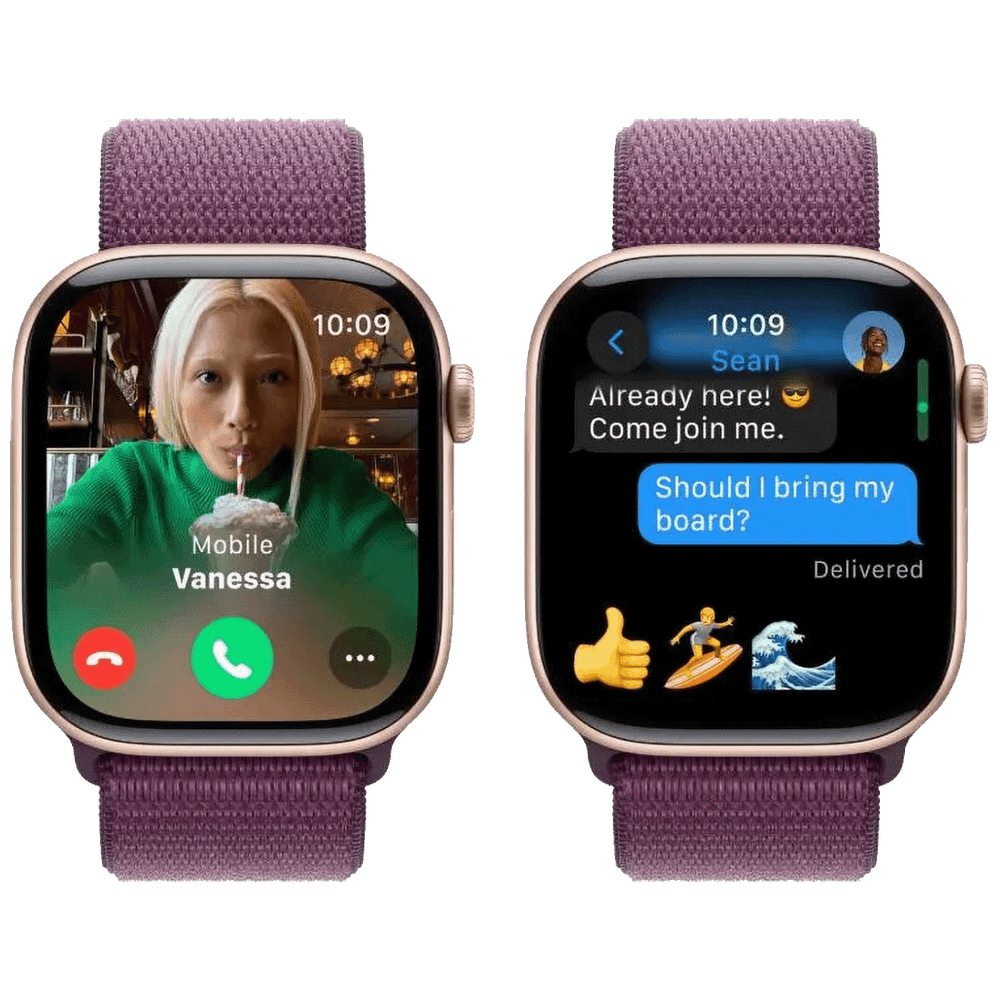 Apple Pametni sat, 1.96" LTPO3 OLED zaslon, vodootporan BT, WiFi - Watch Series 10 GPS 46mm Rose Gold slika 5