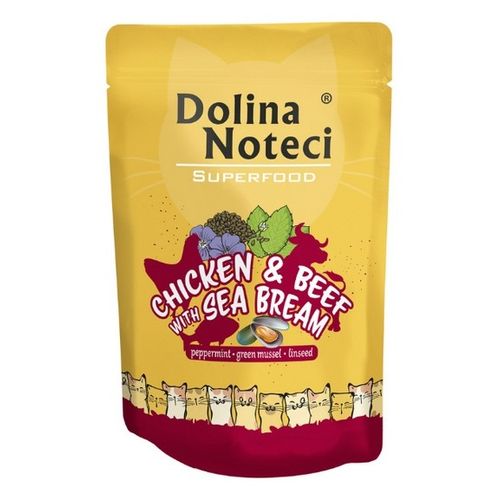 Dolina Noteci Superfood Cat Adult Piletina, Govedina i Orada 85g slika 1