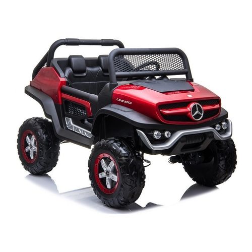 Licencirani auto na akumultor Mercedes Unimog 4x4 - crveni slika 1