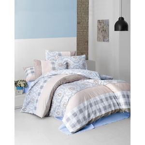 Oscar Blue
White
Beige
Brown Ranforce Double Quilt Cover Set