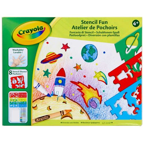 Crayola Crayola Stencil Fun Set slika 2