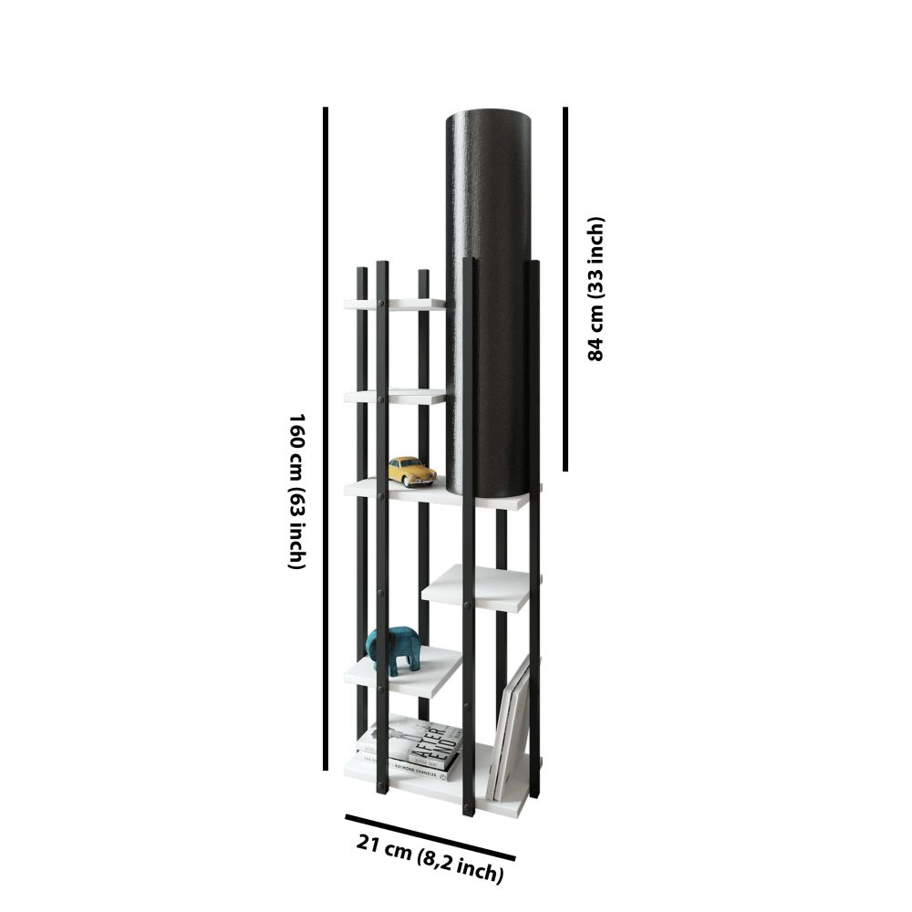 Stojeća Lampa Voguer - Crno-Bijela slika 2