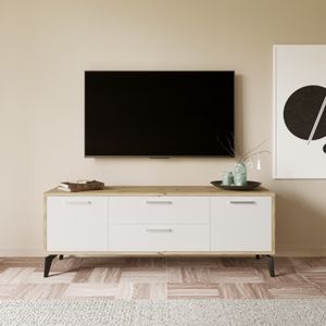 Sude - L3021 White TV Stand