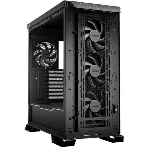 be quiet! BGW50 DARK BASE PRO 901 Black, MB compatibility: E-ATX / XL-ATX / ATX / M-ATX / Mini-ITX, Three pre-installed be quiet! Silent Wings 4 140mm PWM fans, Ready for water cooling radiators up to 420mm slika 3