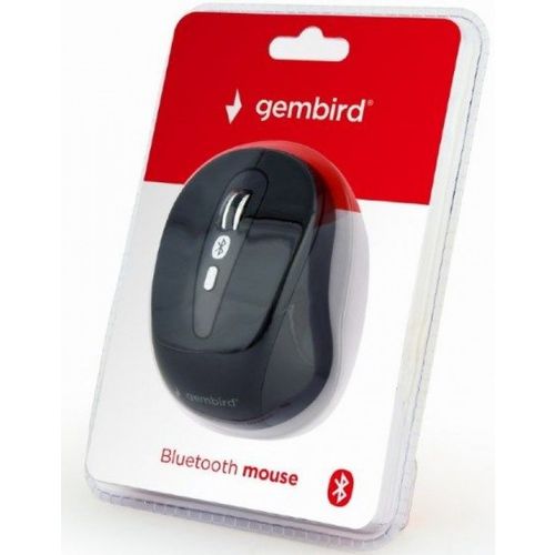 MUSWB-6B-01 Gembird Bezicni BLUETOOTH mis opticki USB 800-1600Dpi black 95mm slika 3