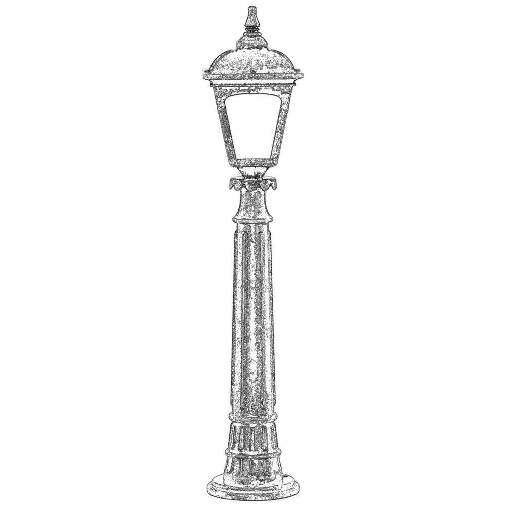BSU-68185-BKR-M1-B Smeđa Spoljašnja Podna Lampa slika 2