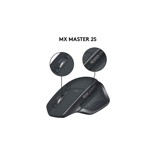 Logitech MX Master 2S Wireless Mouse Graphite slika 4