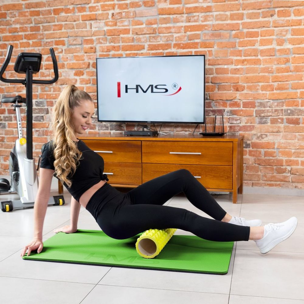 Mfk01 prostirka za fitness (zeleno-crna) slika 5