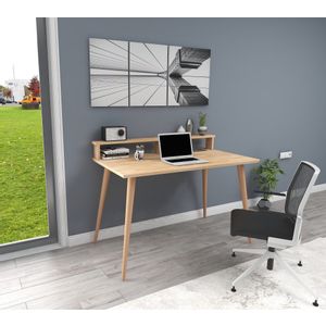 Kelly - Natural Natural Study Desk