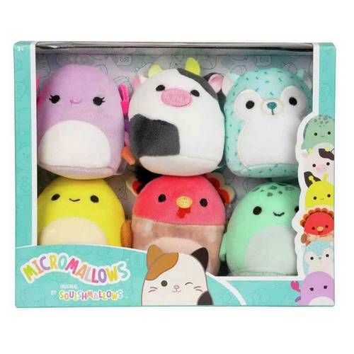 Squishmallows Micromallows 6cm - 6komada (Cailey, Connor, Gavi, Zarina, Hasani, Cole) slika 2