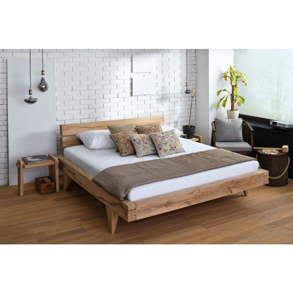 Krevet MALAK 8 200 x 200 cm hrast slika 6