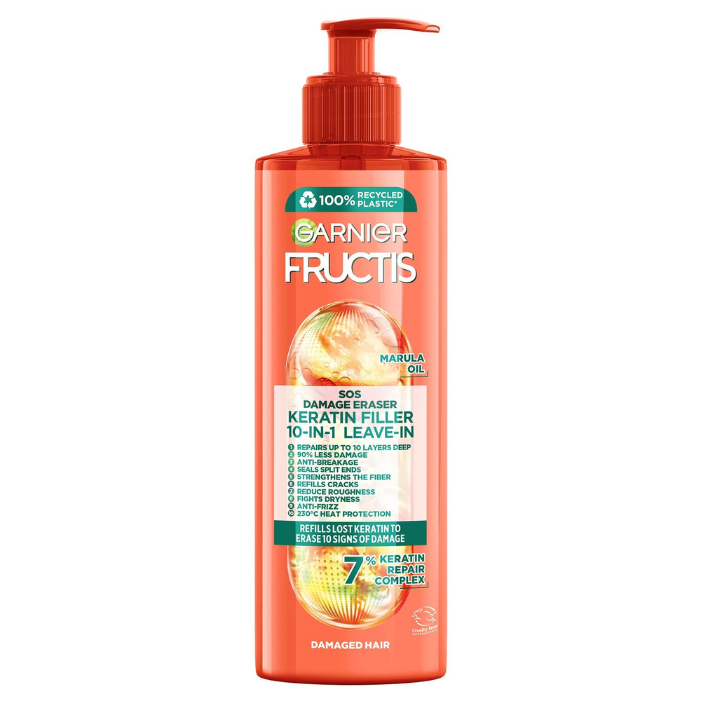 Garnier Fructis SOS Damage Eraser 10u1 Leave In Krema za kosu 400ml slika 1
