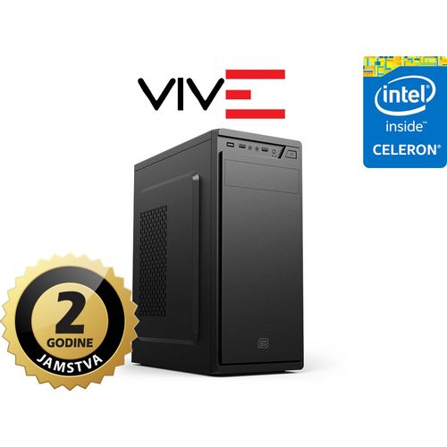 Računalo viv-E Office Small II, G5905, 4GB, 240GB SSD, DVDRW, crno slika 1