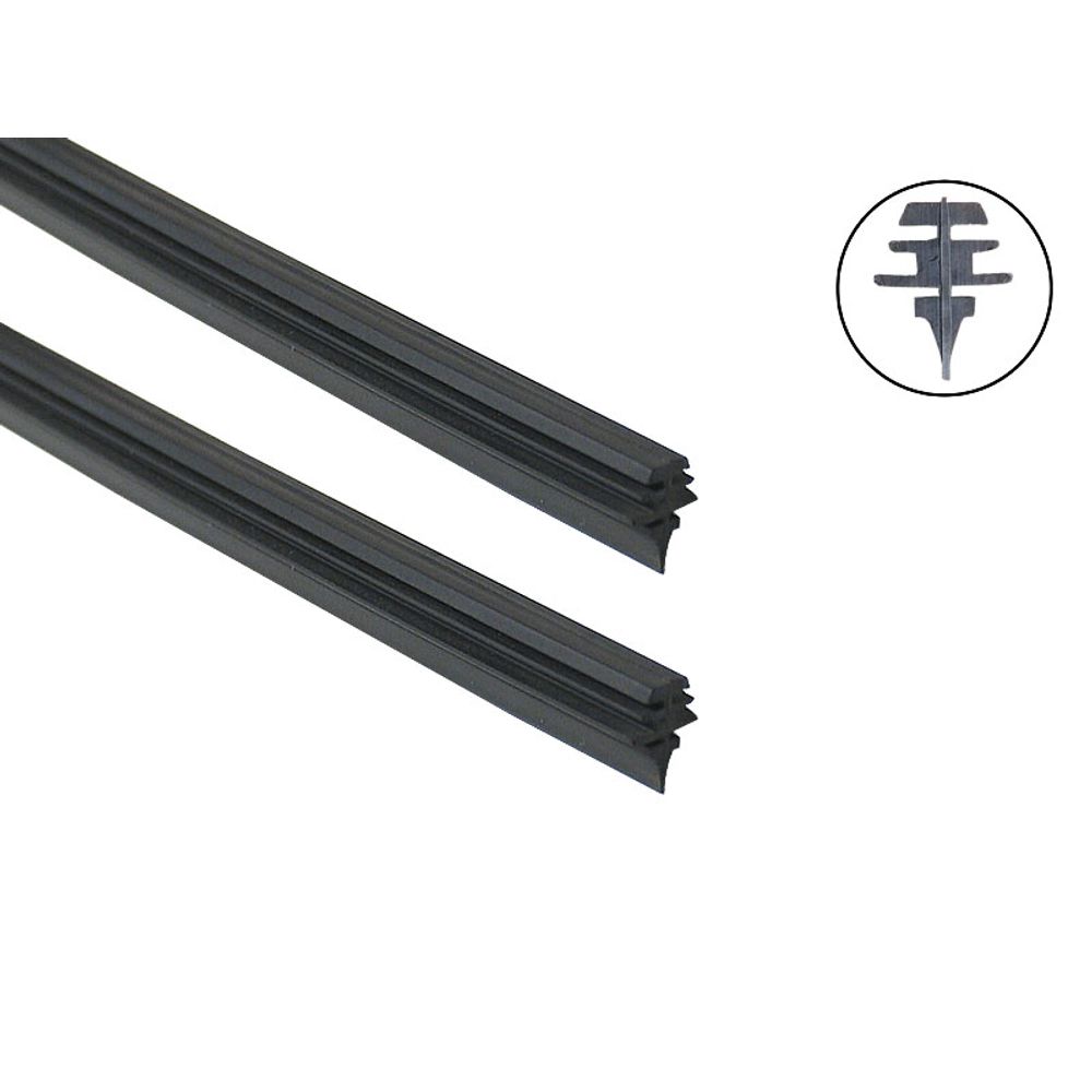 Tregix Gumice za brisače 71cm - Univerzalno punjenje slika 1