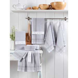 Pötikareli - Grey Grey
White Wash Towel Set (10 Pieces)