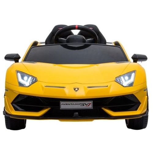 Licencirani Lamborghini Aventador žuti - auto na akumulator slika 2