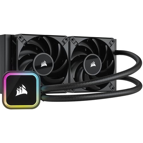 CORSAIR iCUE H100i RGB ELITE Liquid CPU Cooler  slika 1