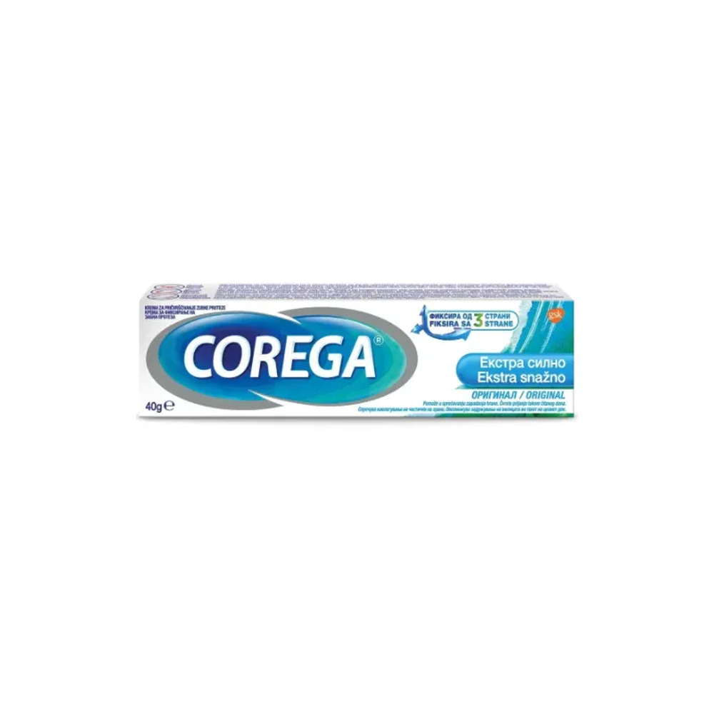 COREGA Krema za učvršćivanje proteze Extra jaka 40g slika 1