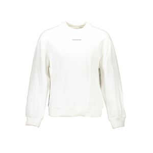 CALVIN KLEIN SWEATSHIRT WITHOUT ZIP MAN WHITE