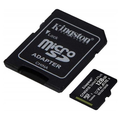 Kingston SD kartica+adapter SDCS2/128GB slika 1