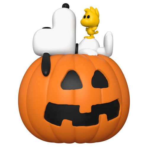 POP figure Deluxe Peanuts Snoopy &#38; Woodstock with Pumpkin slika 2