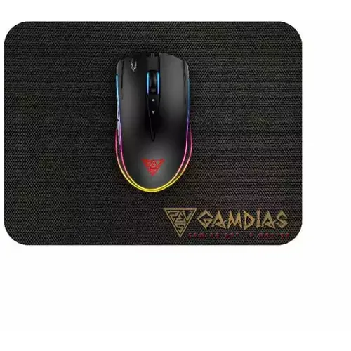 Miš+ podloga Gamdias M2 10800dpi RGB slika 1