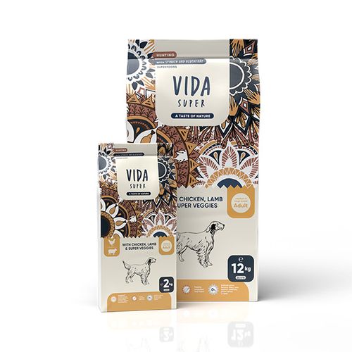 Vida Super Adult Medium i Large Jagnjetina, Piletina i Povrće, hrana za pse 2 kg slika 1