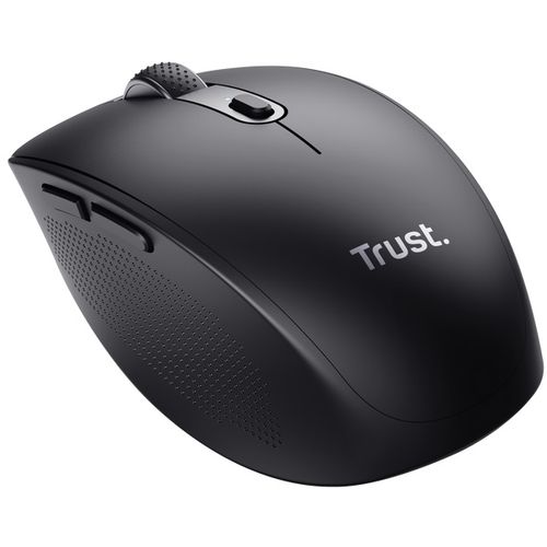 Trust miš wless, punjivi, multi-device, Ozaa, black slika 4