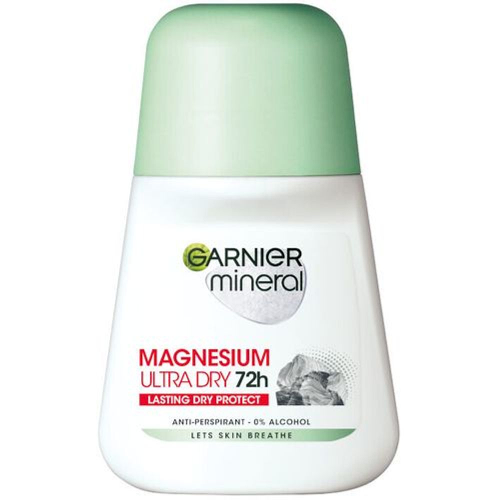 Garnier Mineral roll-on dezodorans Magnesium Ultra Dry 72h 50ml slika 1