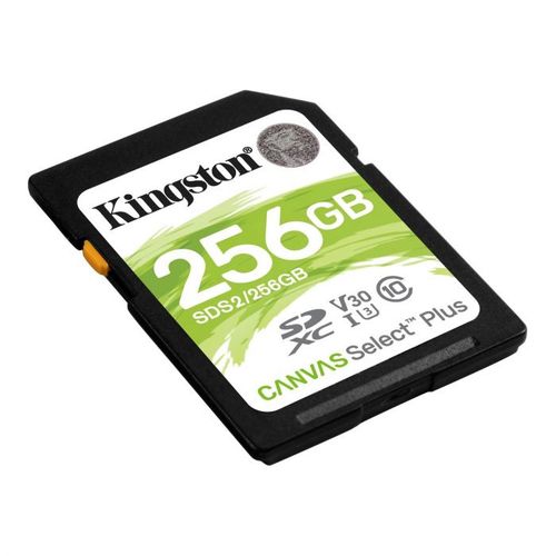 SD memorijska kartica 256GB Kingston Select Plus klasa10 slika 2