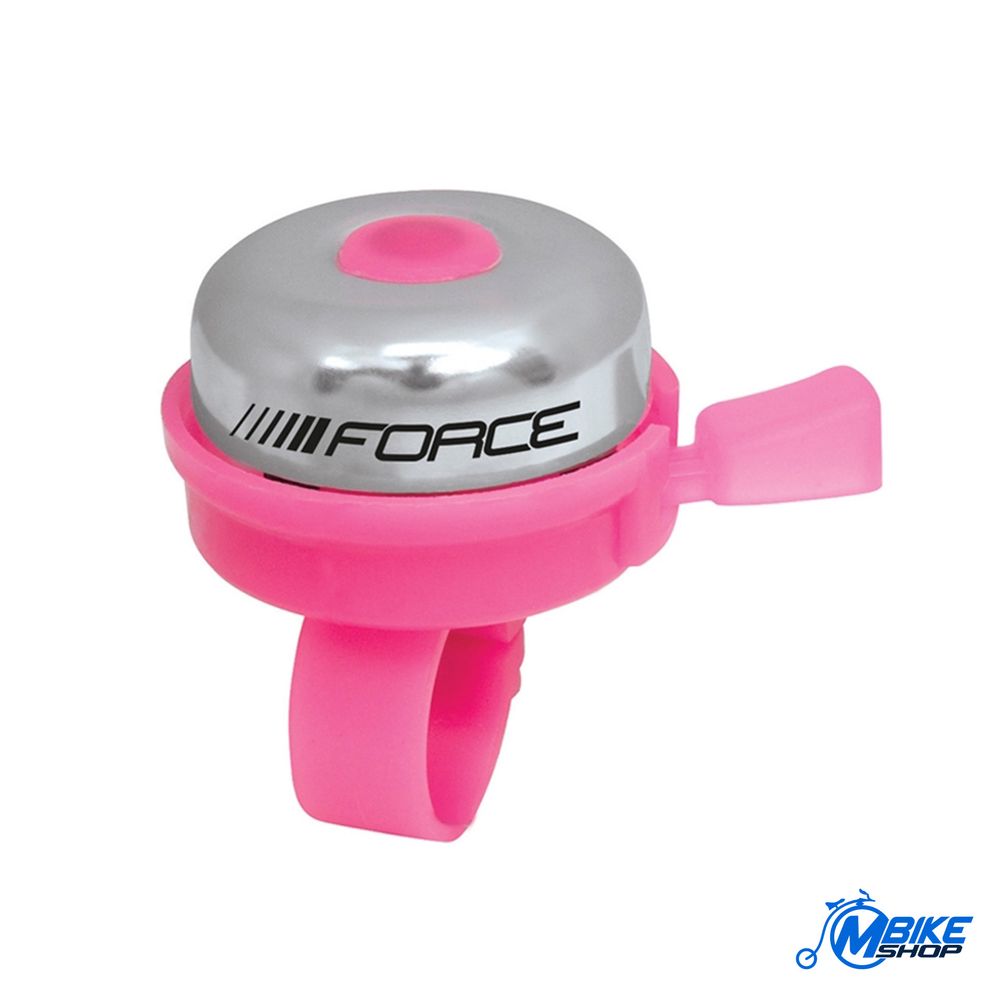 Force Zvonce za bicikl Classic Pink Steel slika 1