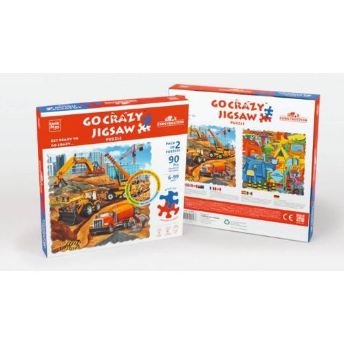 UnikPlay Šašave Puzzle Konstrukcije - Krupni El. slika 1