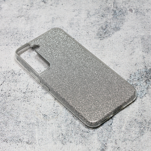 Torbica Crystal Dust za Samsung S901B Galaxy S22 5G srebrna slika 1