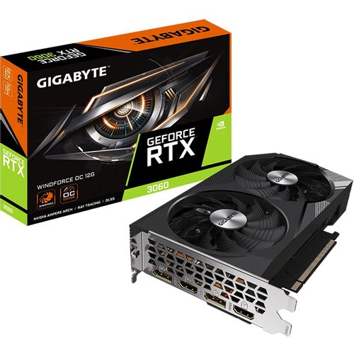 GIGABYTE nVidia GeForce RTX 3060 12GB 192bit GV-N3060WF2OC-12GD rev 2.0 grafička karta slika 4