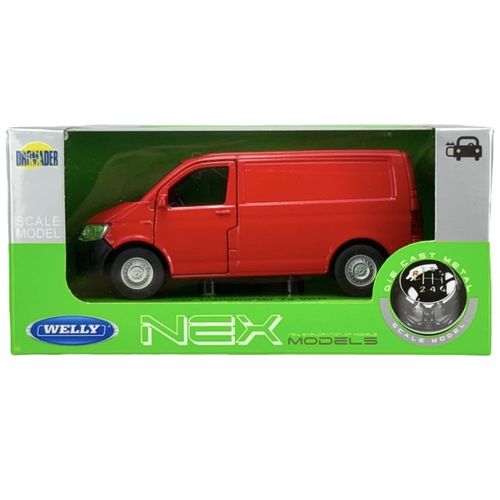 VW Transporter T6 VAN crveni 1:34 slika 5