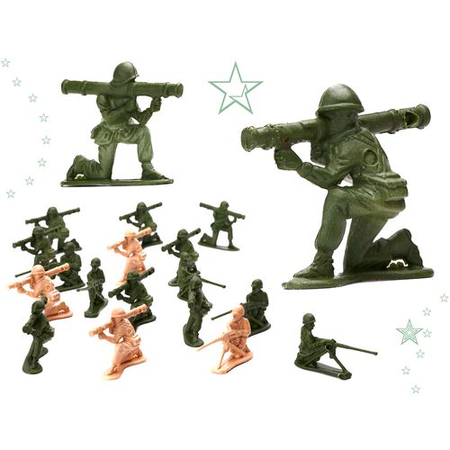 Veliki set figurica za vojnu bazu 307 elementa slika 9