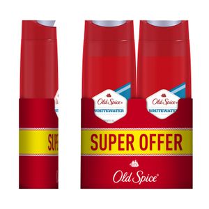 Old spice Gel za tuširanje Whitewater 2x400 ml