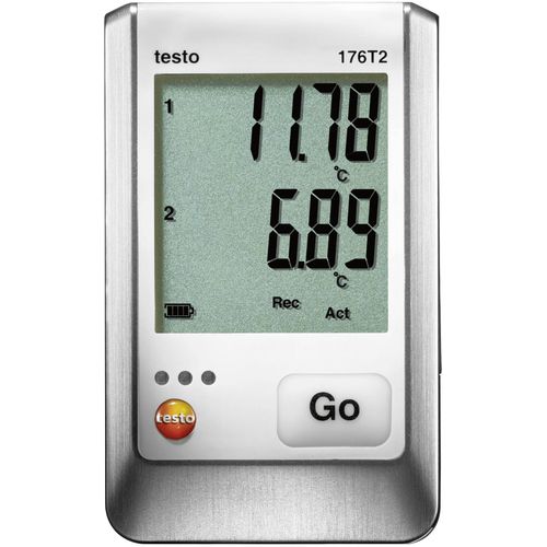 testo 176 T2 uređaj za pohranu podataka temperature  Mjerena veličina temperatura -50 do +400 °C slika 7